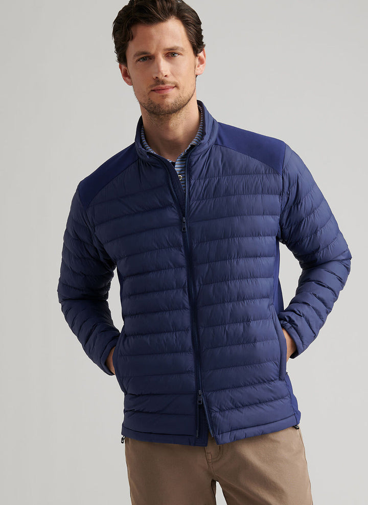 APEX QUILTED JACKET-MF25EZ16-NAVY