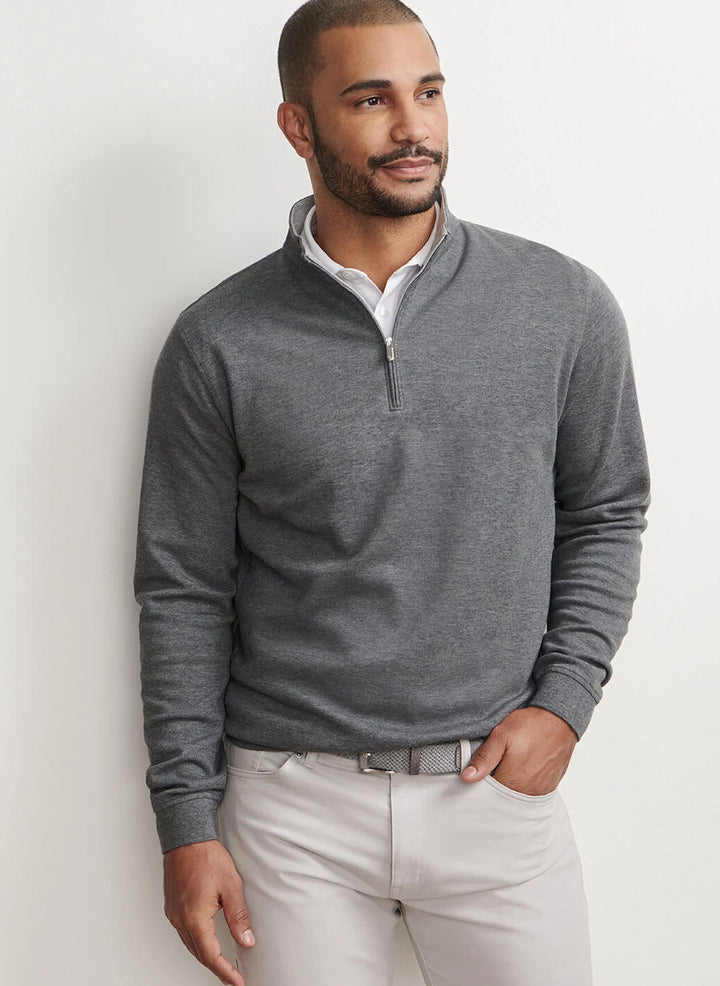 CROWN COMFORT PULLOVER-MF25K49-CHARCOAL