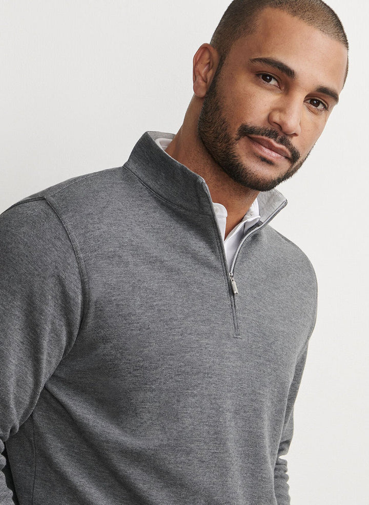 CROWN COMFORT PULLOVER-MF25K49-CHARCOAL