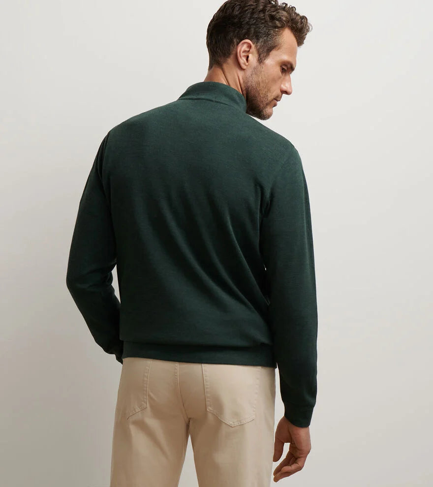 Crown Pullover-MF25K49-DEEP VERDANT