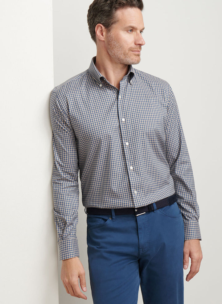 Conway Sport Shirt-MF25W03LTB-POPLAR BROWN
