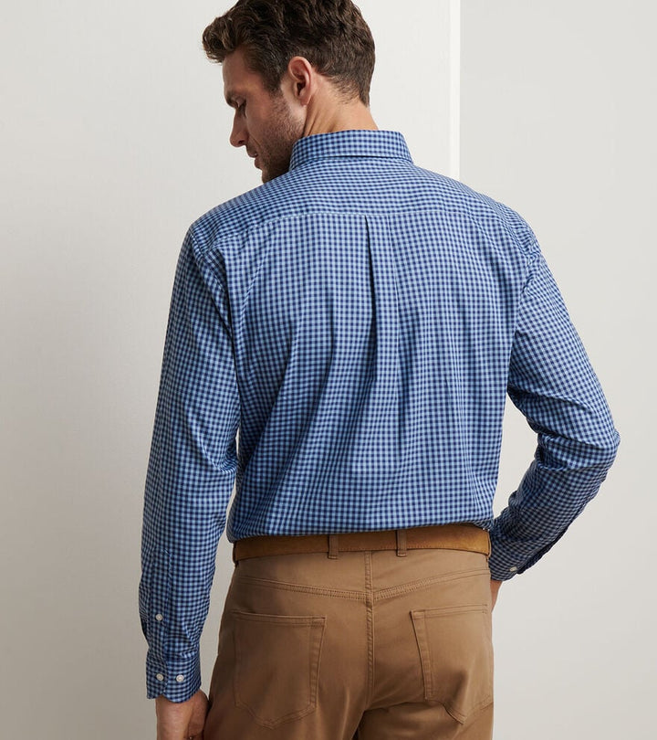 Conway Sport Shirt-MF25W03LTB-RUDDY BLUE