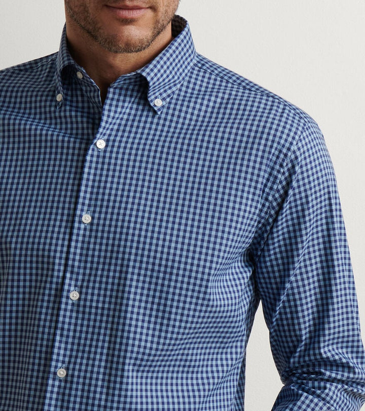 Conway Sport Shirt-MF25W03LTB-RUDDY BLUE