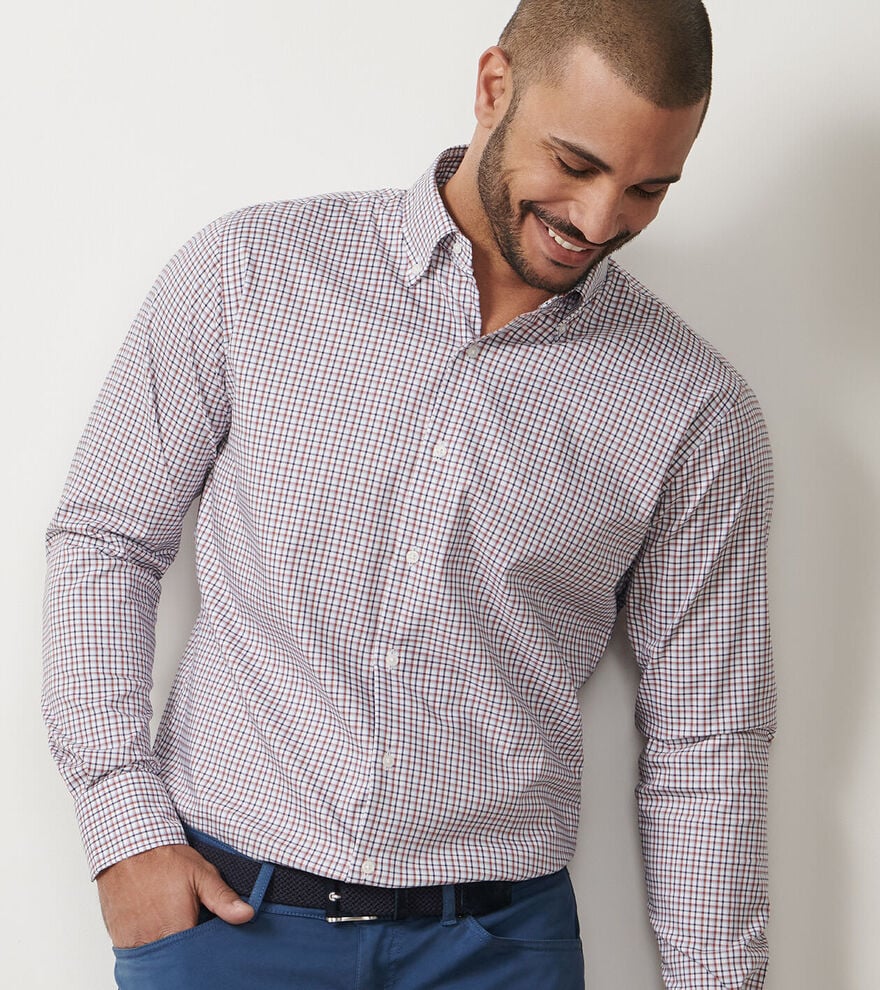 Julian Sport Shirt-MF25W06LTB-NAVY