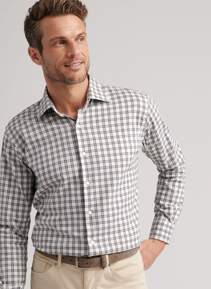 Lenox Sport Shirt-MF25W08LTS-Winter Ivory