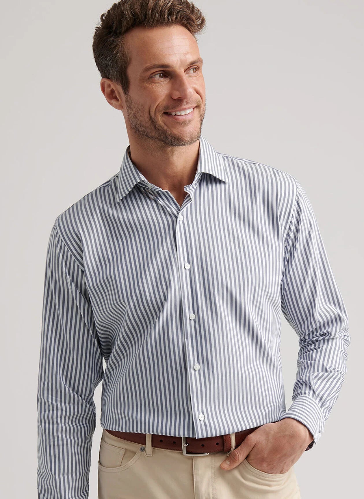 Cannon Sport Shirt-MF25W10LTS-Navy