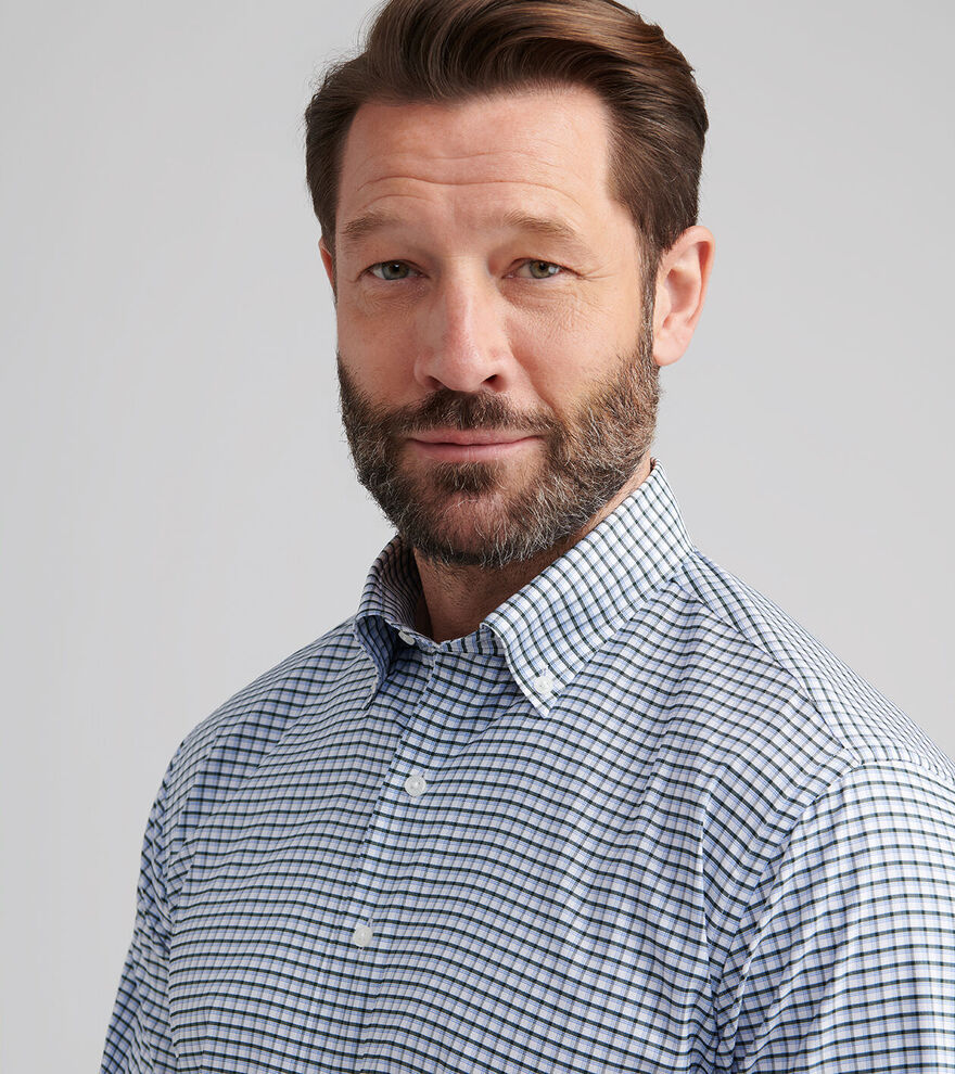 Cashiers Sport Shirt-MF25W45LTBP-DEEP VERDANT