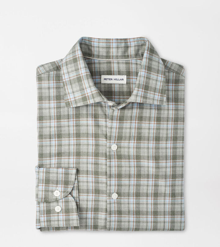 Whitecap Perf. Flannel Shirt-MF25W62LTS-BASIL