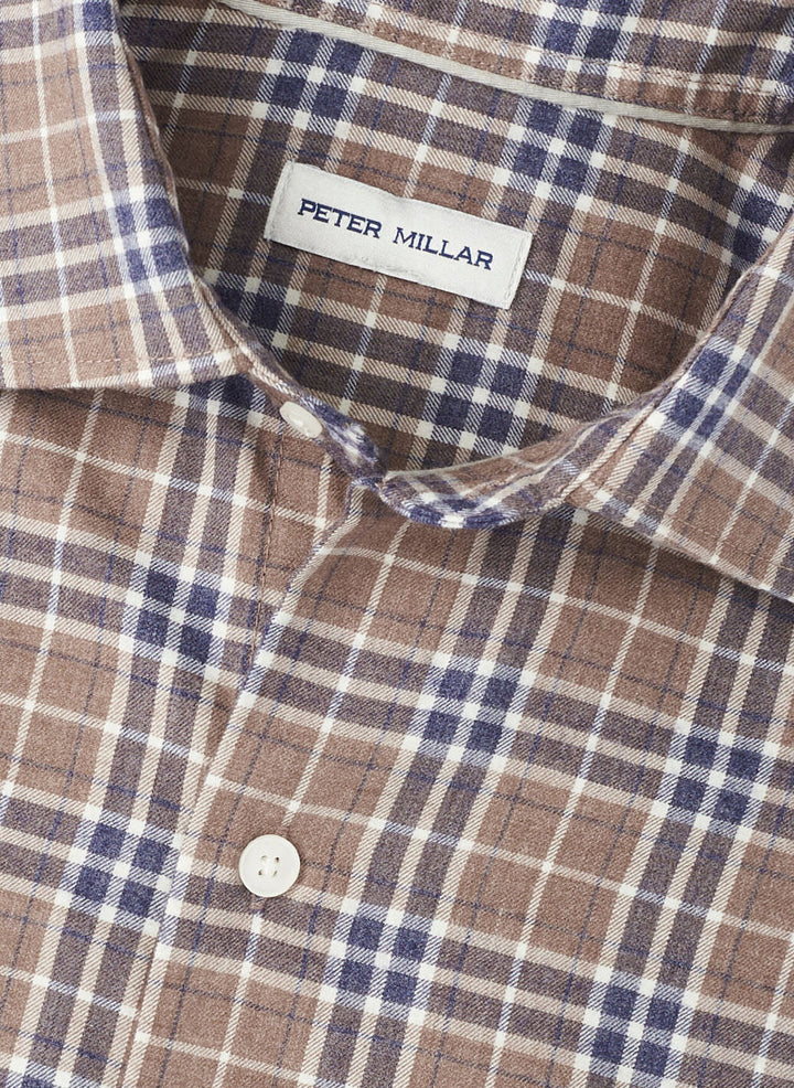 Big Bear Perf. Flannel Shirt-MF25W64LTS-POPLAR BROWN