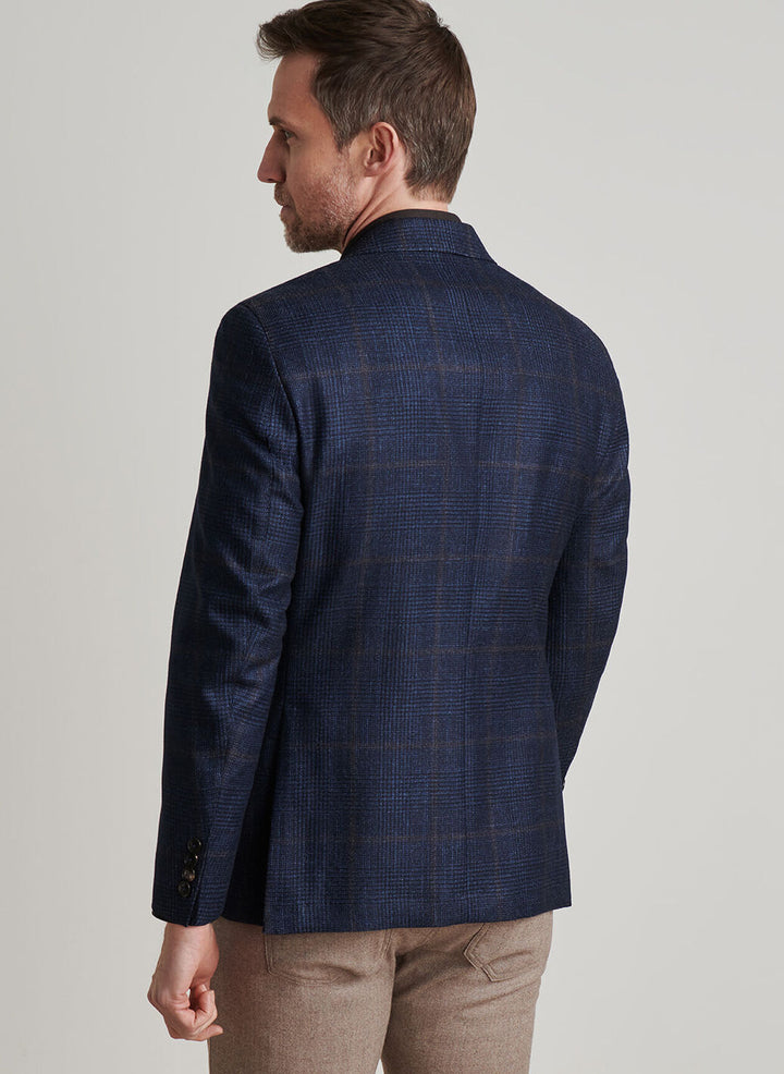 Benning Glen Plaid Soft Jacket-MF25XJ02