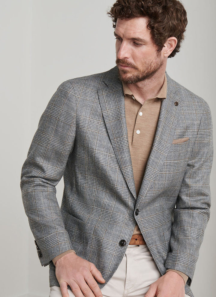 Kemper Plaid Soft Jacket-MF25XJ06