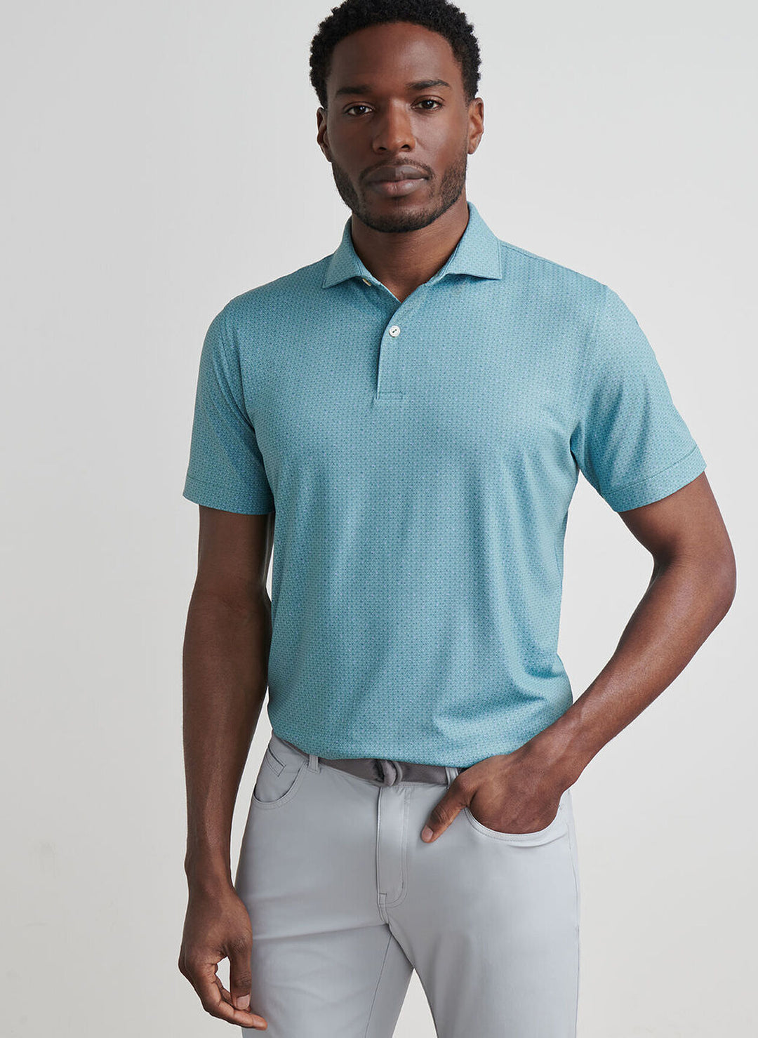 Corinth Perf. Polo-MF25XK05E-Sherwood