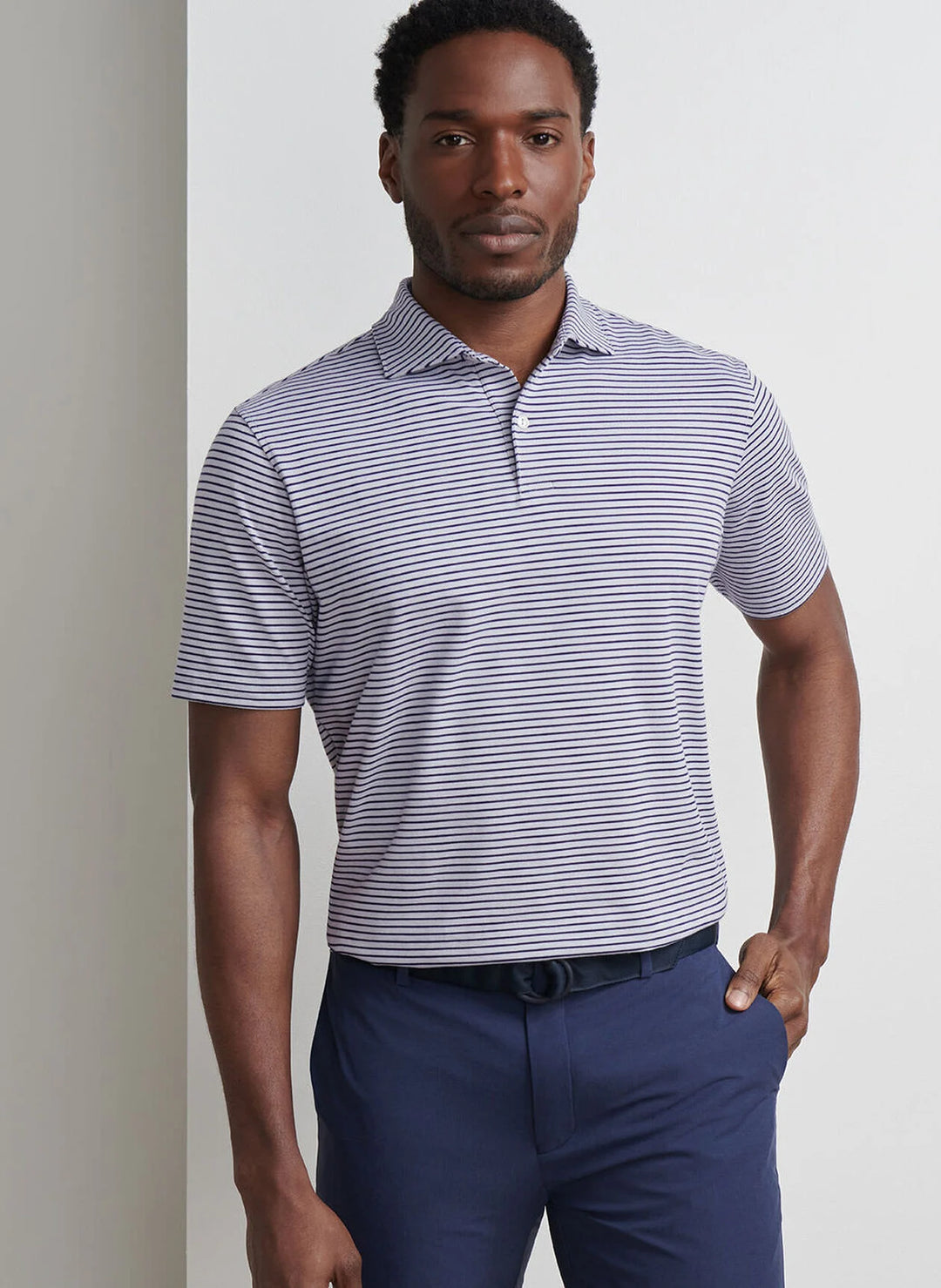Albatross Pique Polo-MF25XK55E-NEB