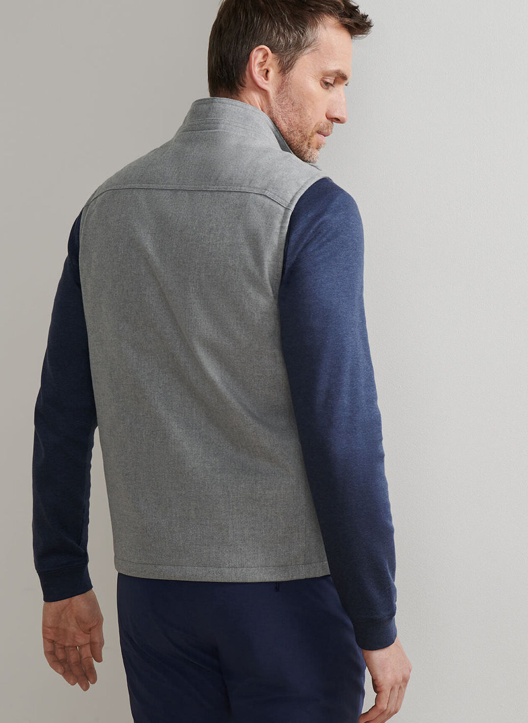 Cambridge Wool Vest-MF25XK35-OSGRY