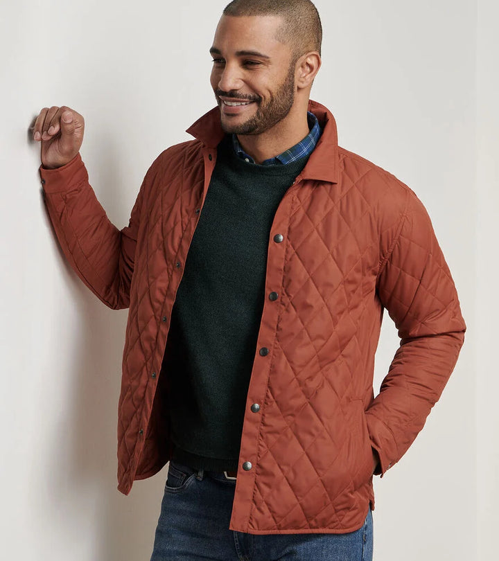 Brighton Shirt Jkt-MF25Z03-SPARROW RED