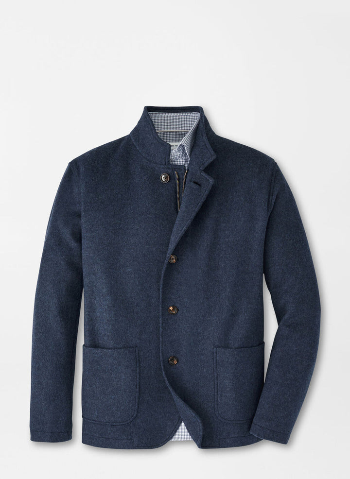 Crown Flex Merino Blazer- Atlantic Blue