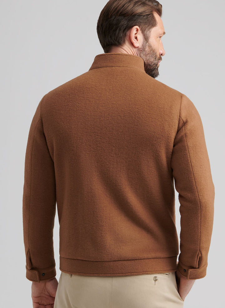 Crown Flex Merino Bomber-Hazelwood