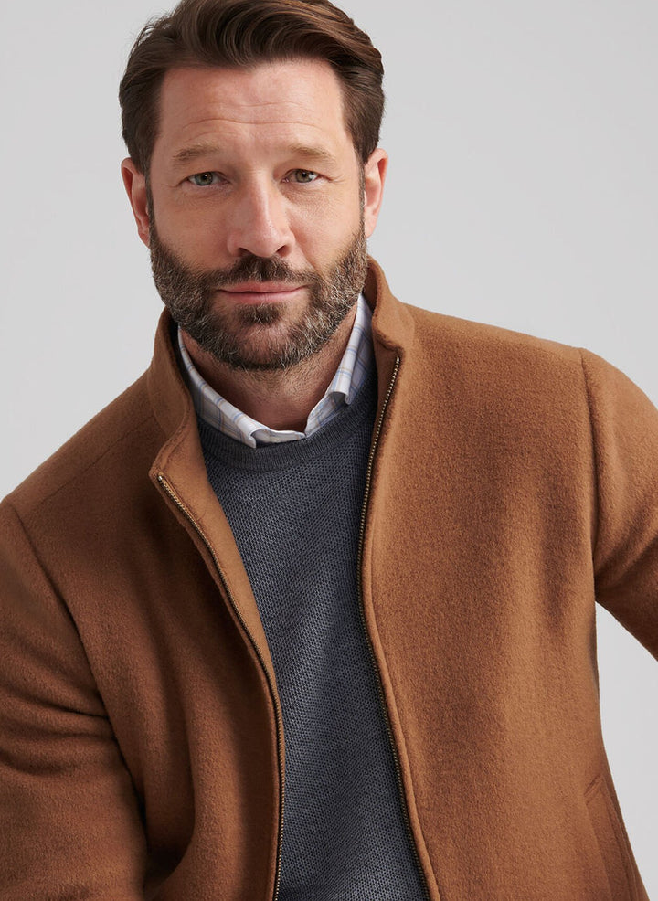 Crown Flex Merino Bomber-Hazelwood