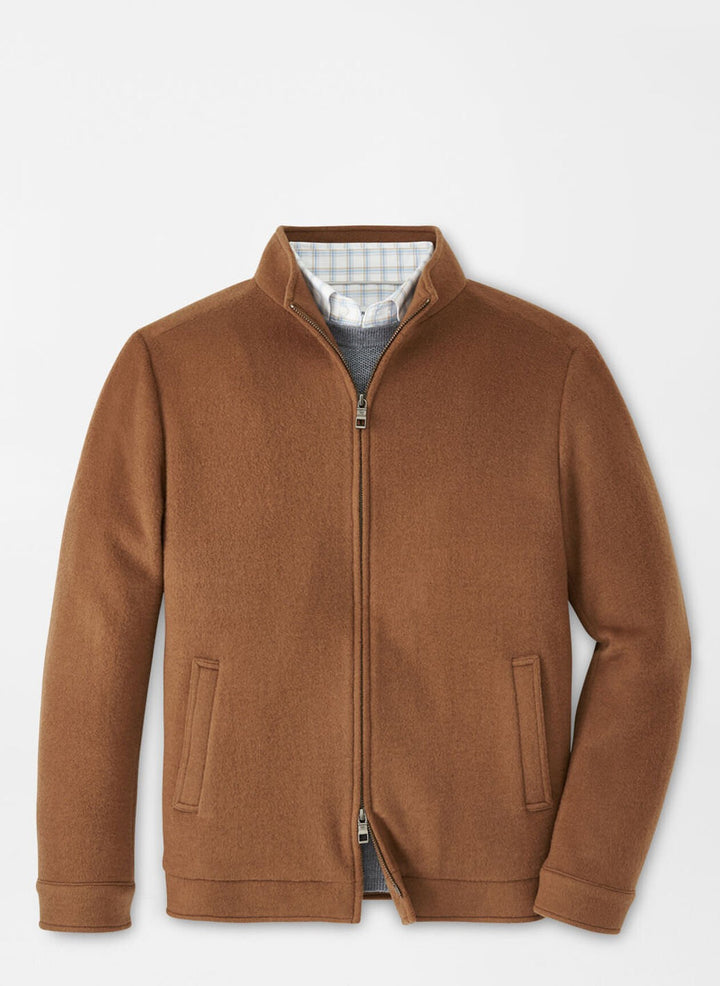 Crown Flex Merino Bomber-Hazelwood