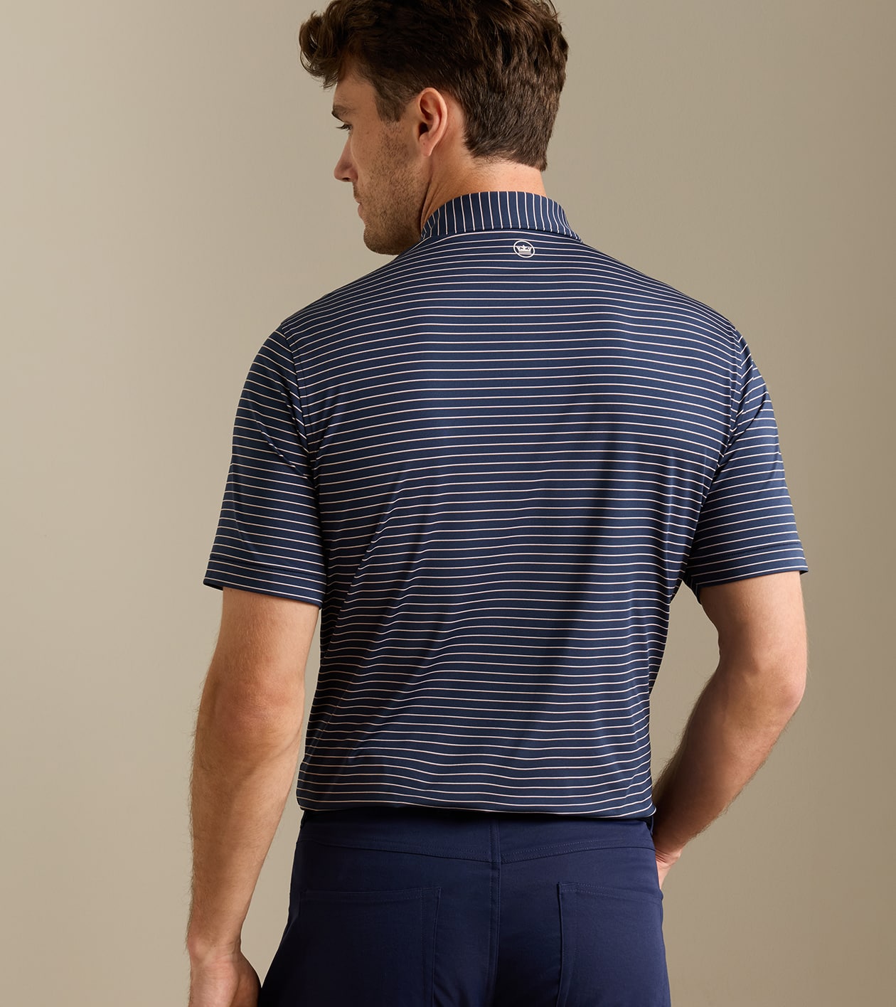 Oaks Perf. Polo-MF26EK08S-NAVY