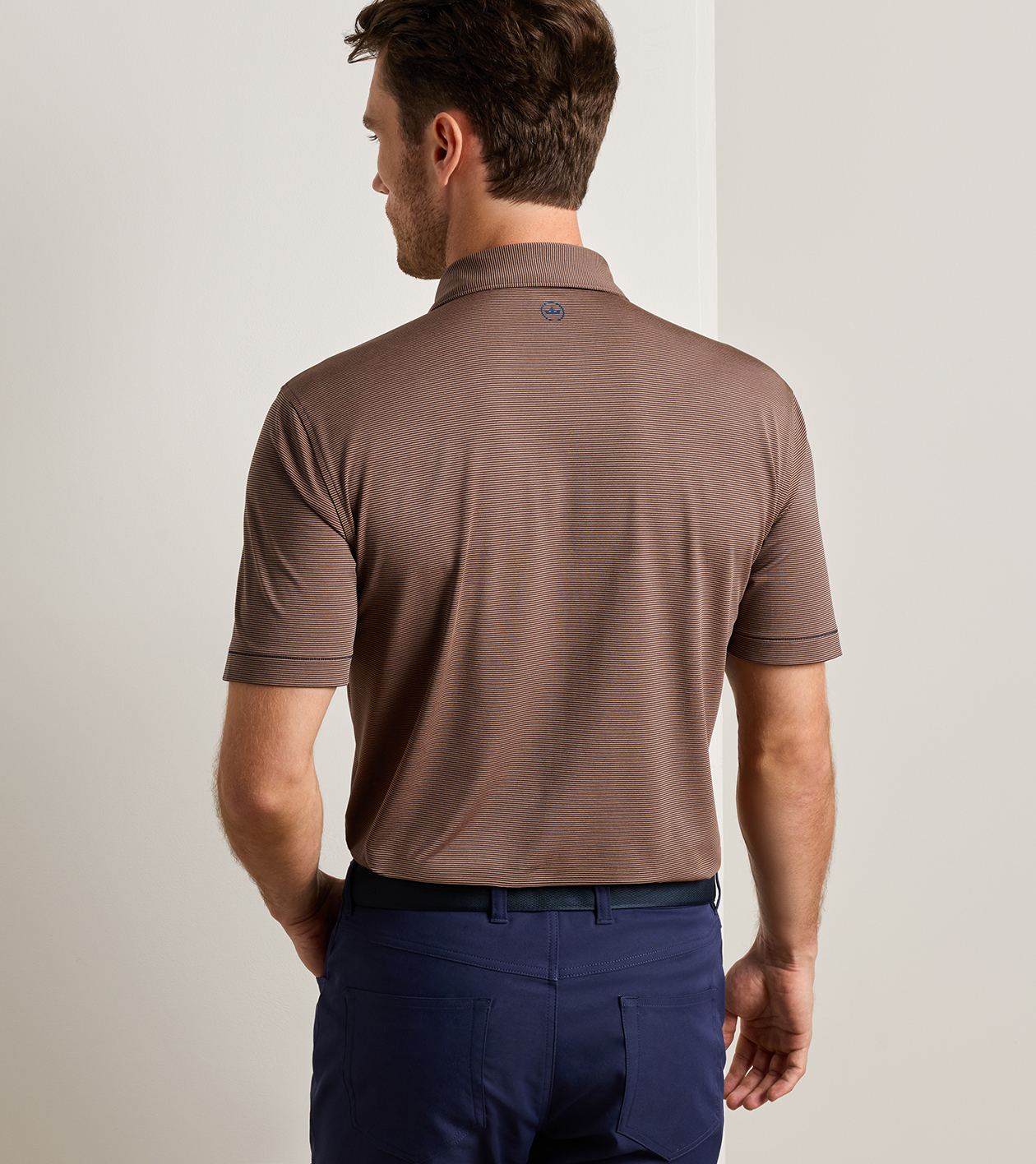 Jubilee Perf. Polo-MF26EK11S-Navy/Dark Amber