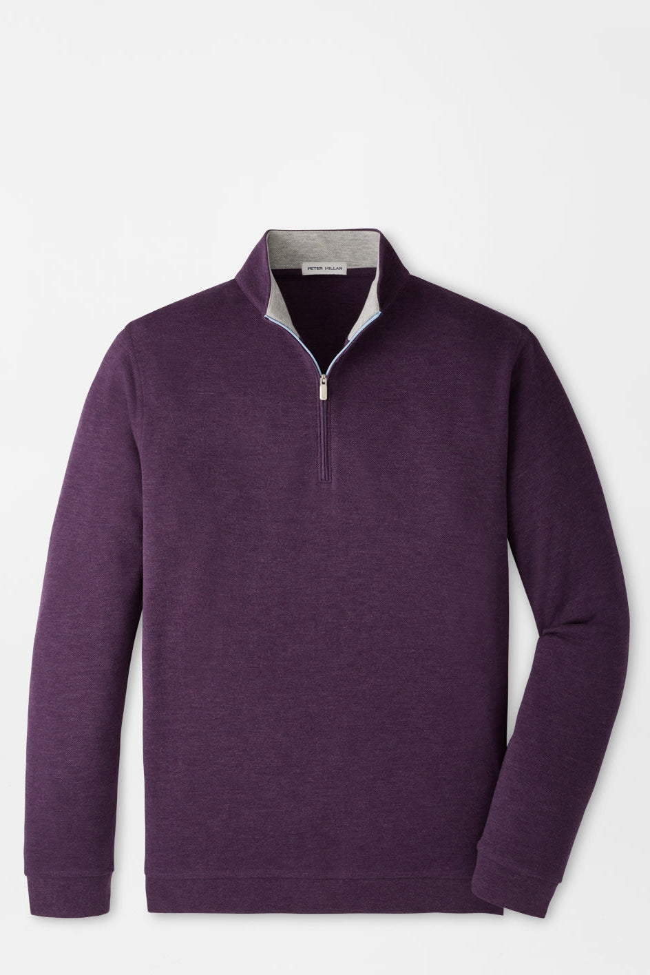 Crown Comfort Quarter-Zip Pullover-MF26K49-Grapeseed