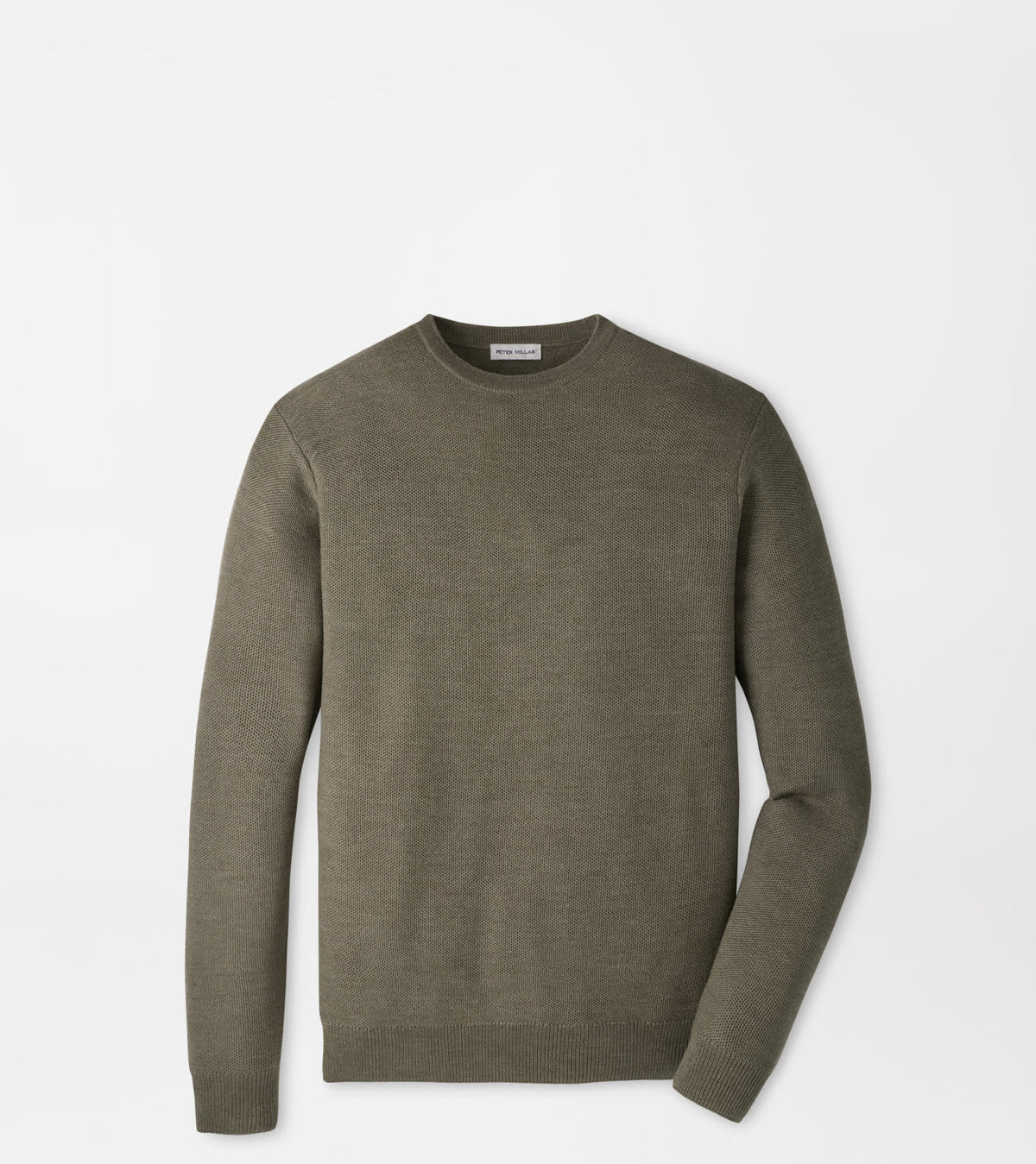 Autumn Crest Honeycomb Crewneck Sweater-FTG