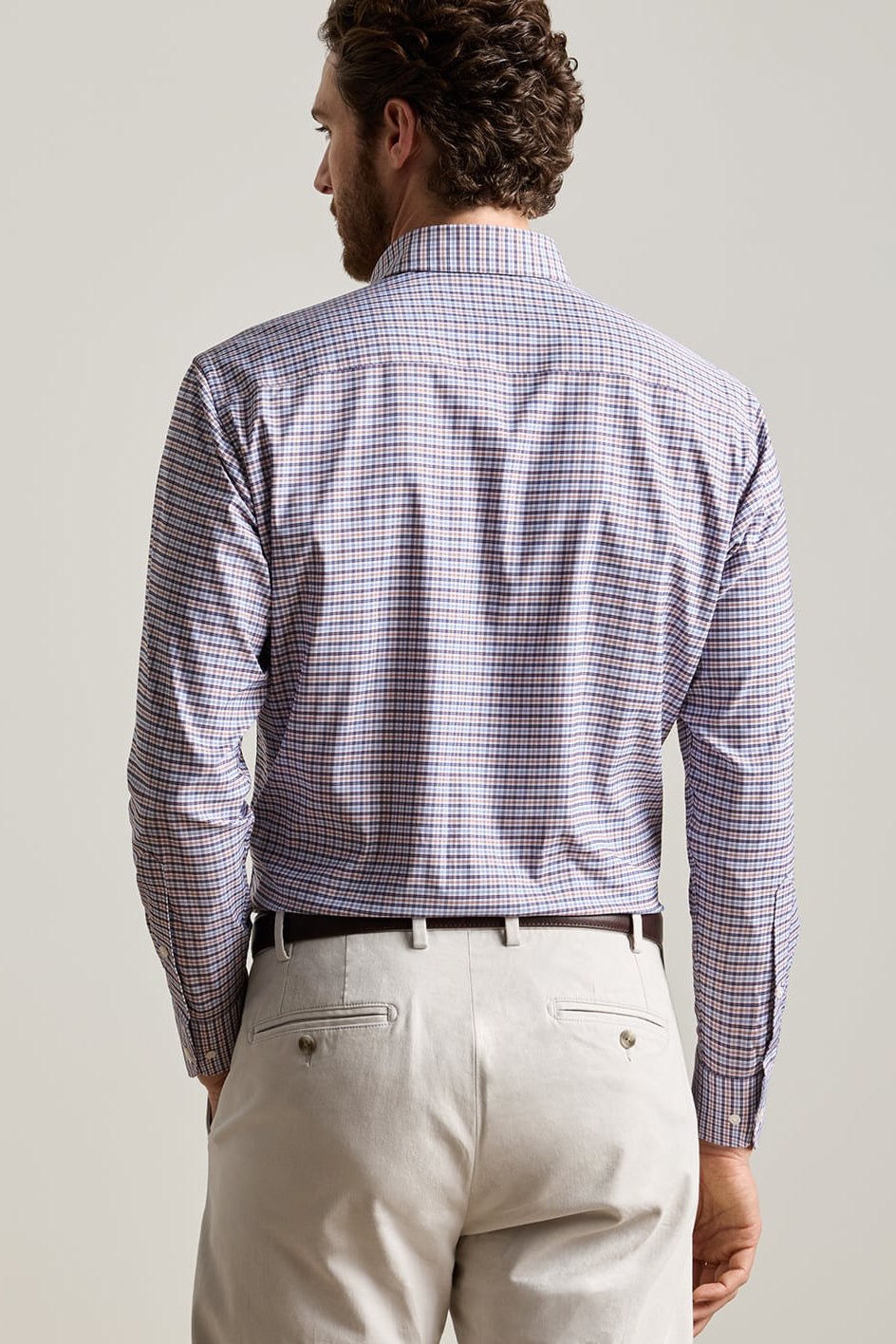 Wayne Twill Sport Shirt-MF26W40LTBP-NAVY
