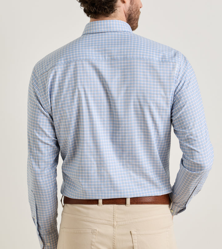 CHARLES PERF. SHIRT-MF26W41LTBP-CBLU