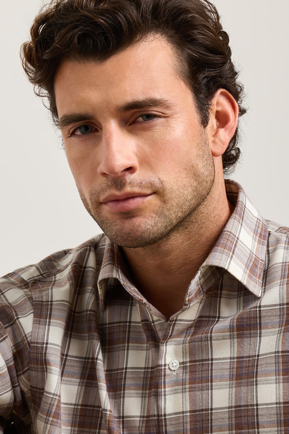 Cannon Perf. Flannel Sport Shirt-MF26W64LTS-WINIV