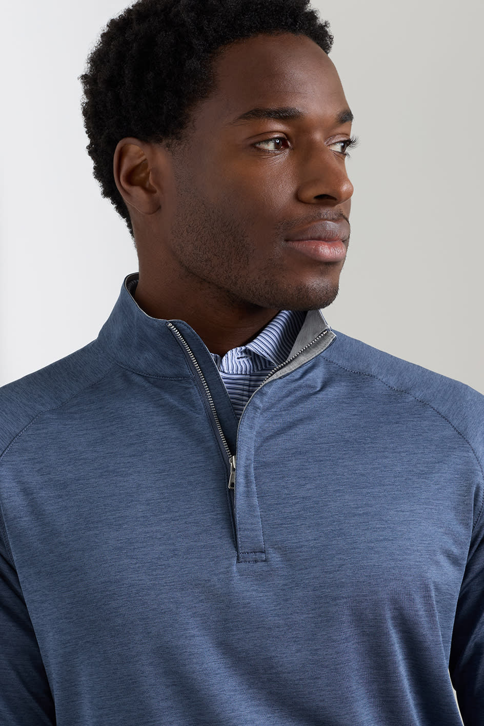 Stealth 1/4 Zip Pullover-MF26XK60-Cadet