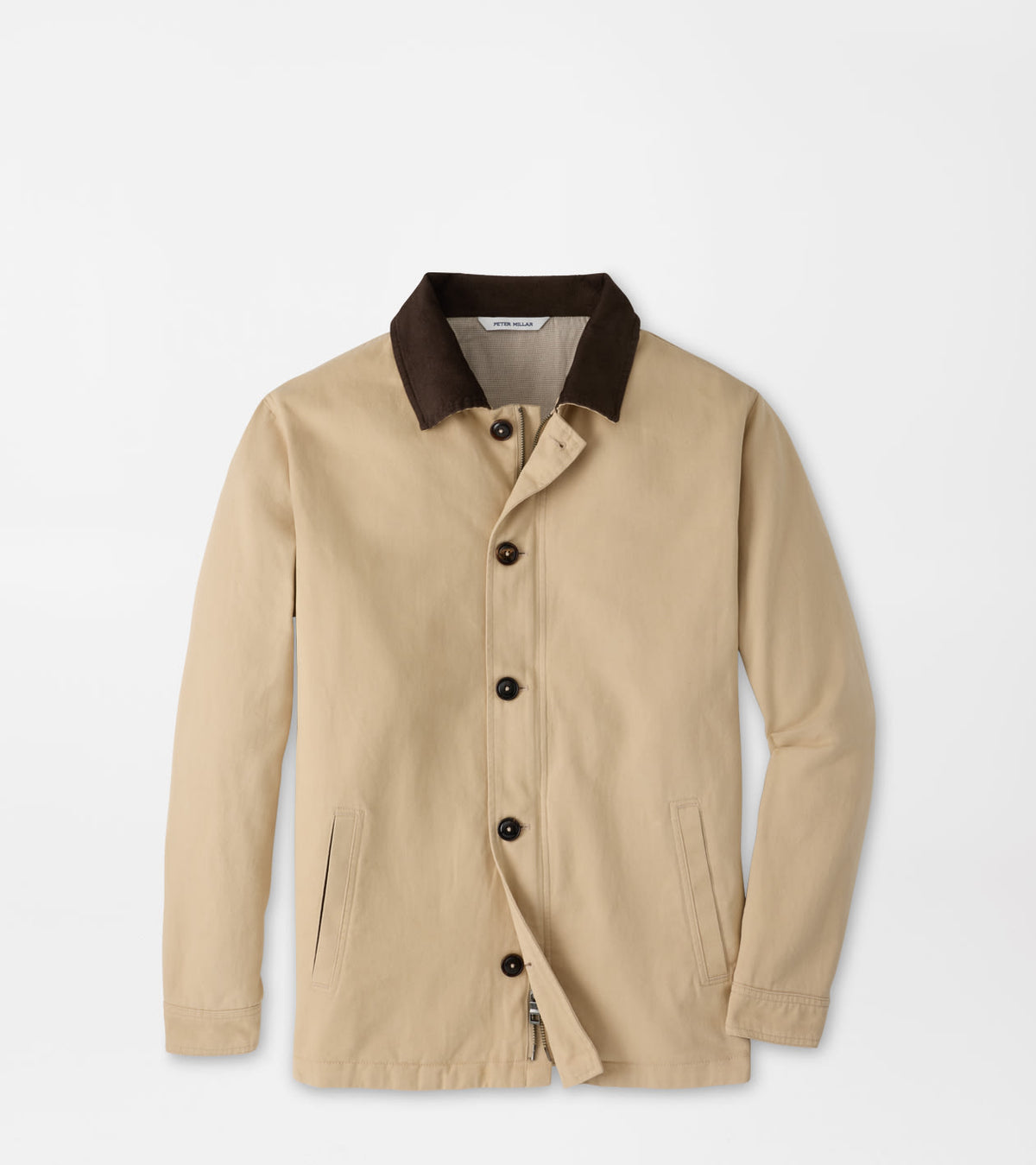 Chatham Cotton Cashmere Coat-Sand