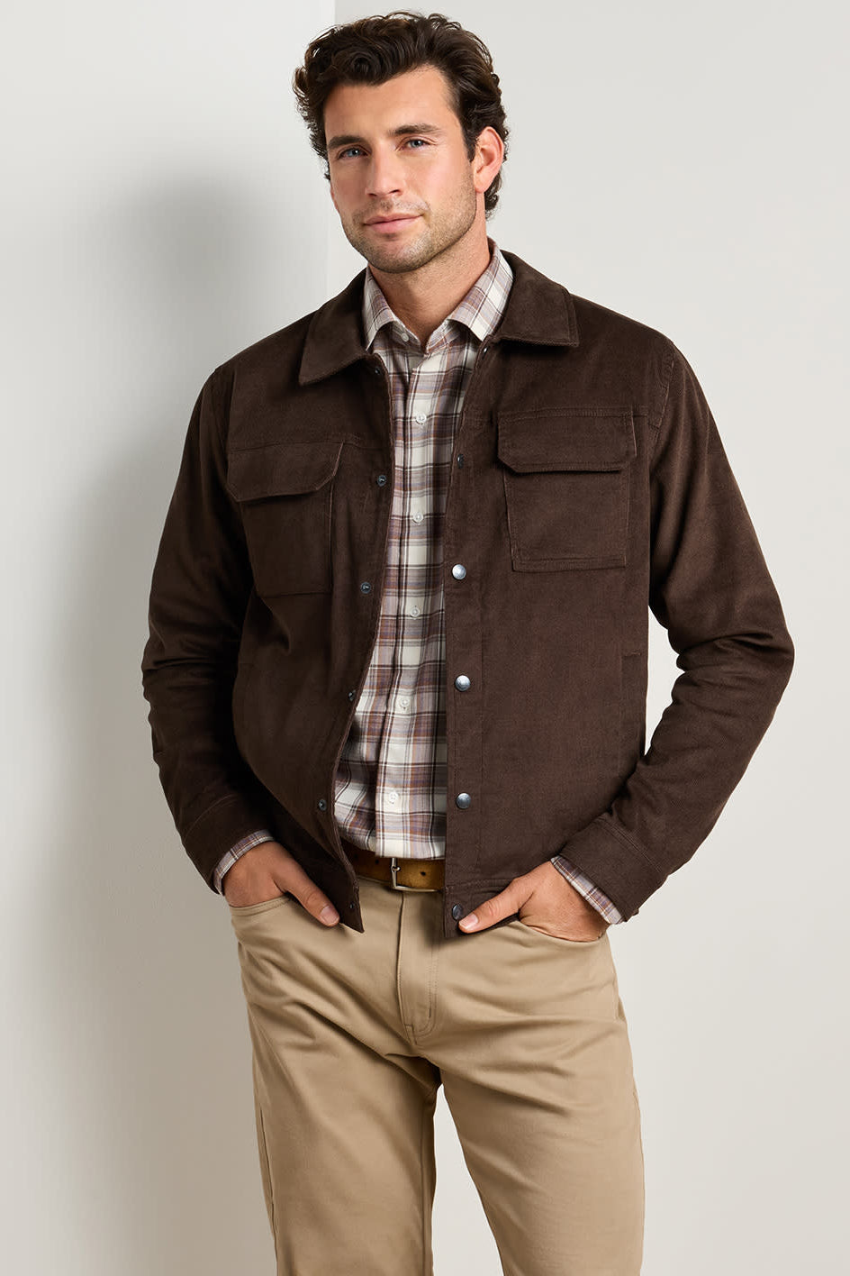 Camden Corduroy Jacket-MF26Z47-French Press