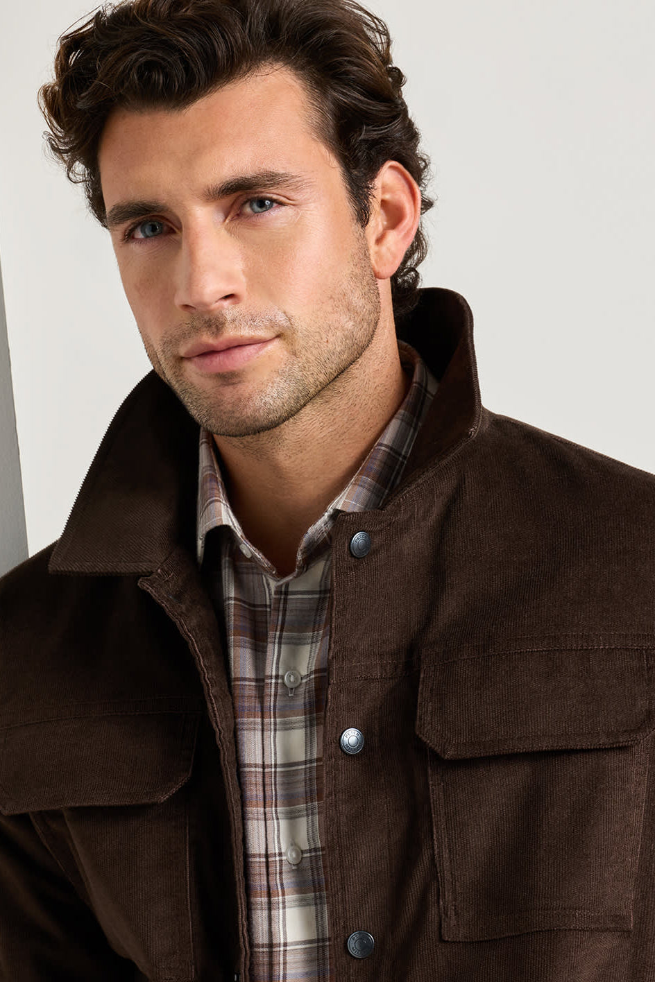 Camden Corduroy Jacket-MF26Z47-French Press