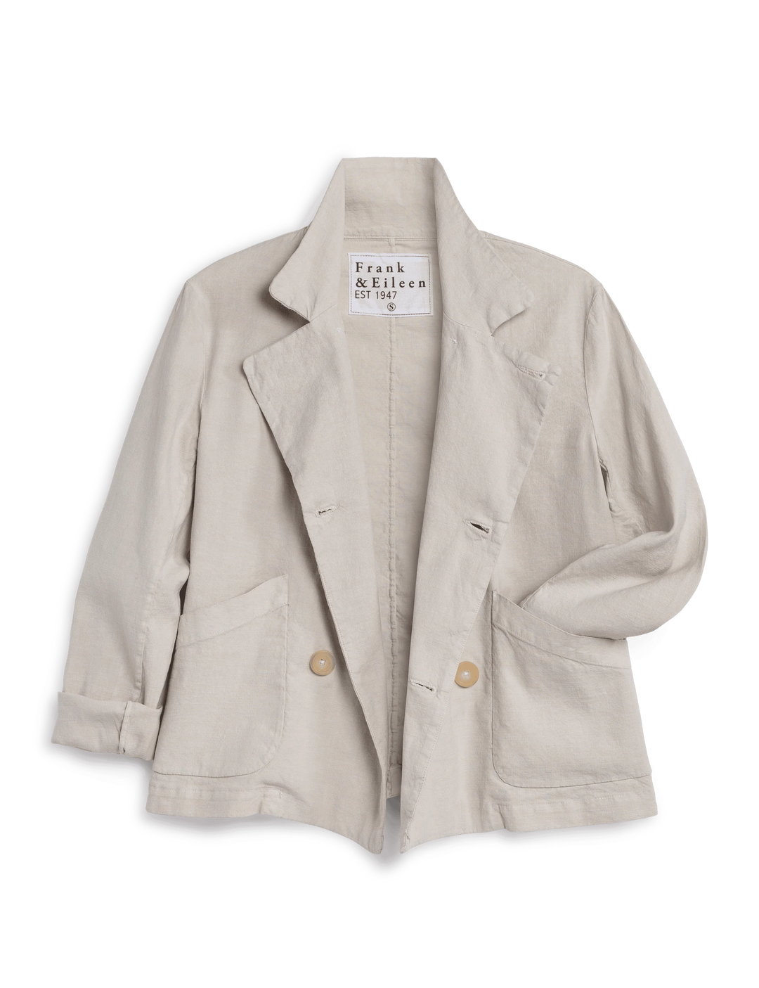 Mini Belfast Cropped Peacoat - Cement