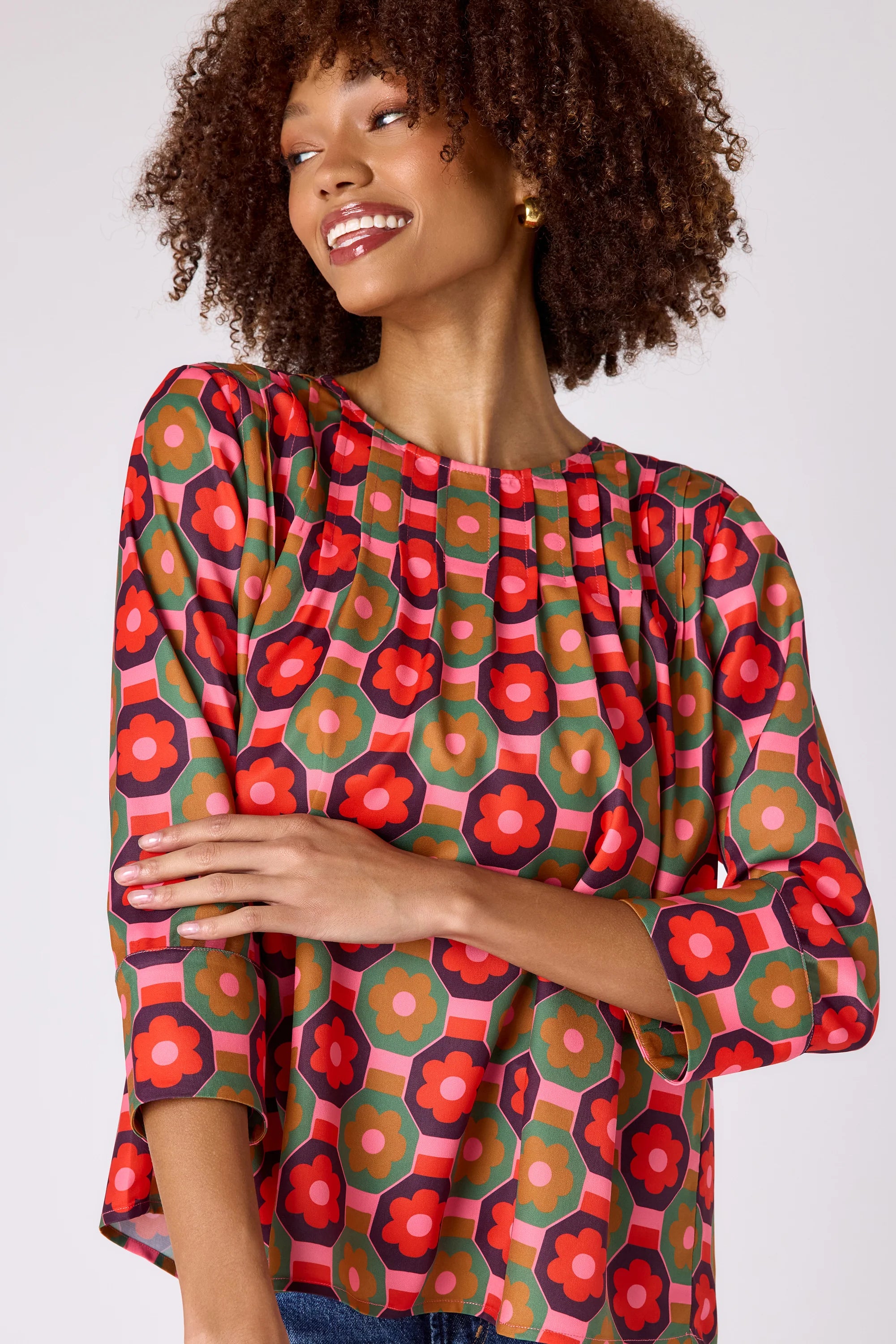 Edie Top- Mod Daisy