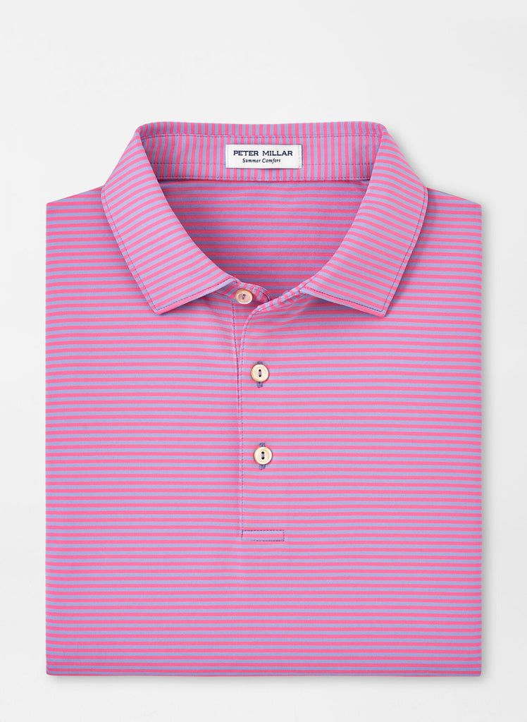 Hales Performance Jersey Polo In Lavender Fog