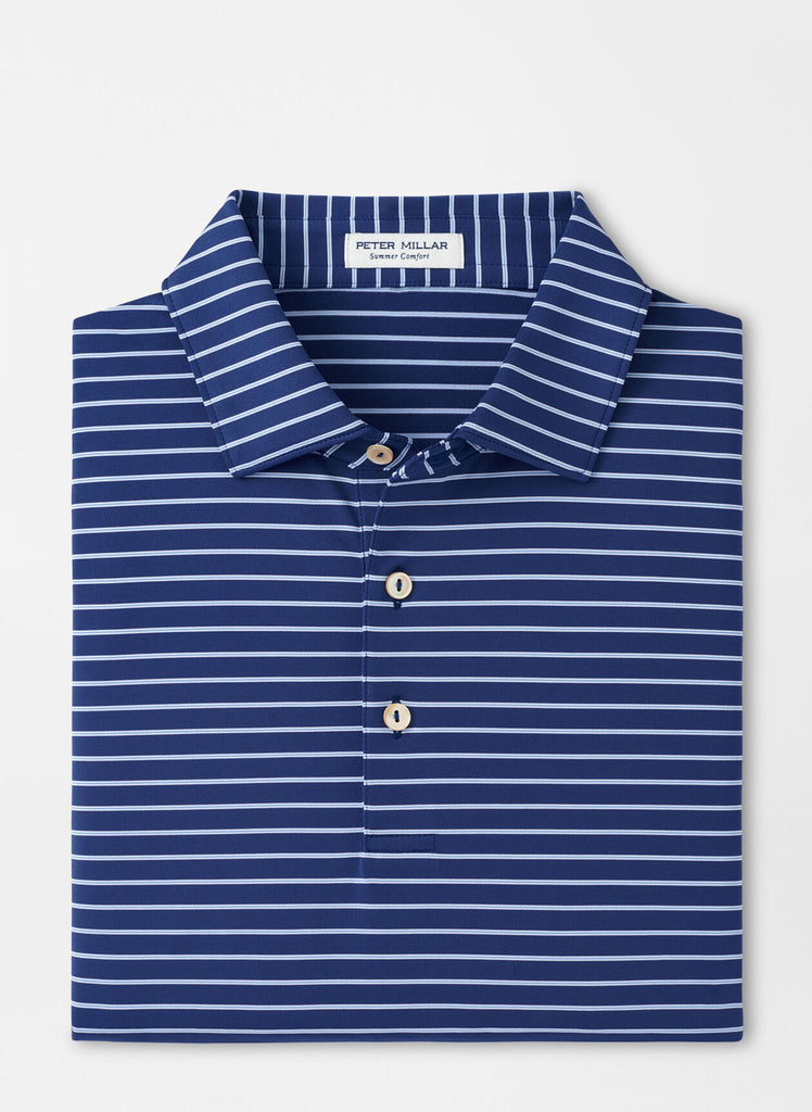 Drum Performance Jersey Polo In Sport Navy