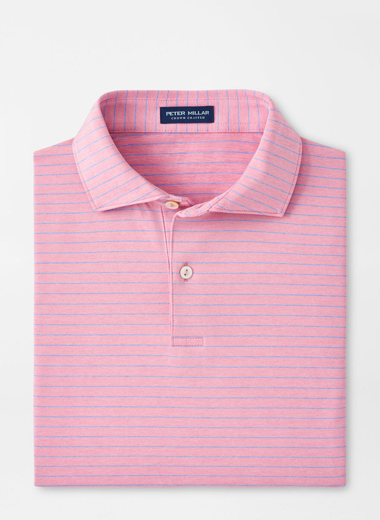 Duet Performance Jersey Polo In Spring Blossom