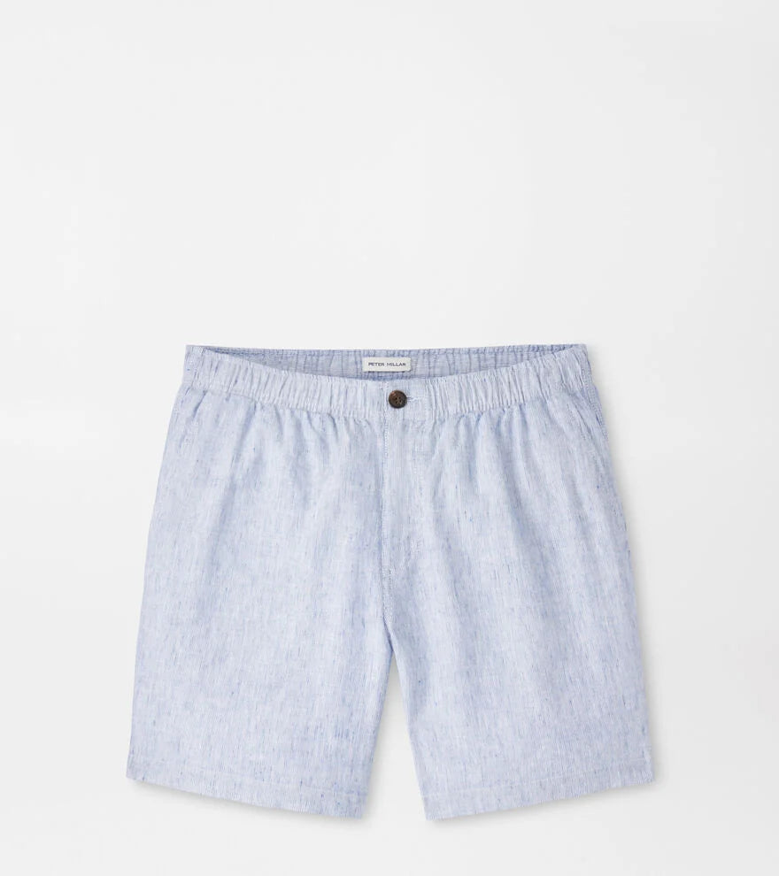 Crown Weekend Stripe Short-Stream Blue