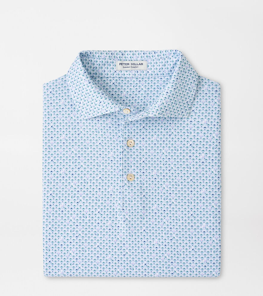 Flock Performance Jersey Polo-White