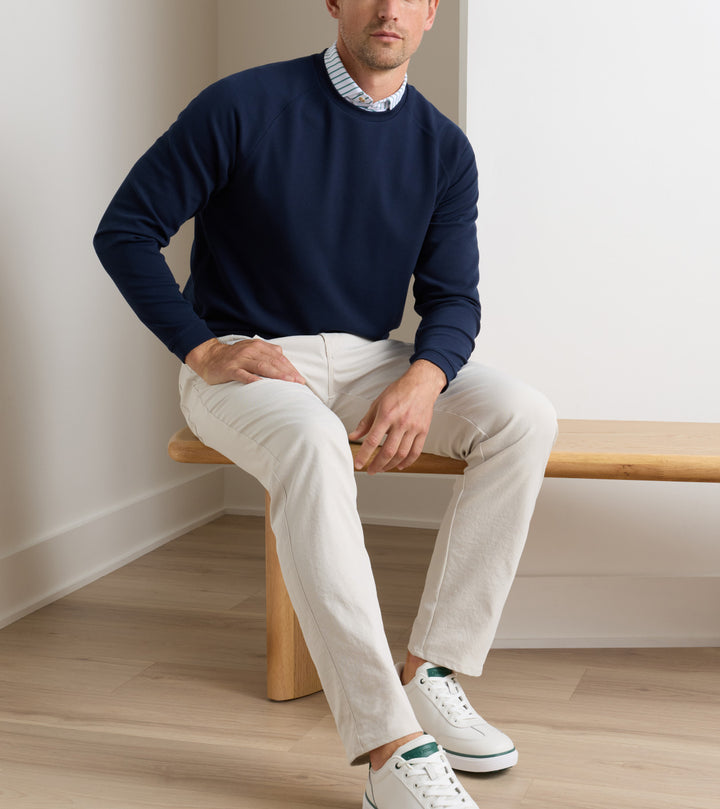 Cradle Crewneck-MS26EK42-NAVY