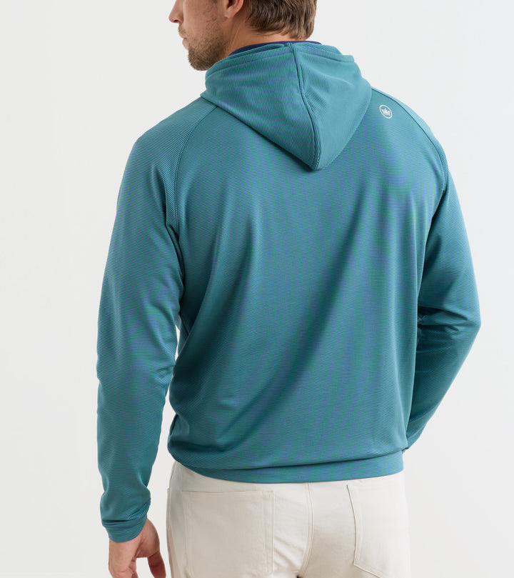 Pine Sugar Stripe Hoodie-MS26EK45B-Sport Navy