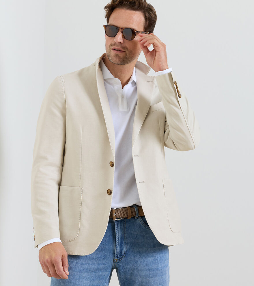 Weekend Soft Jacket-MS26J36-Stone