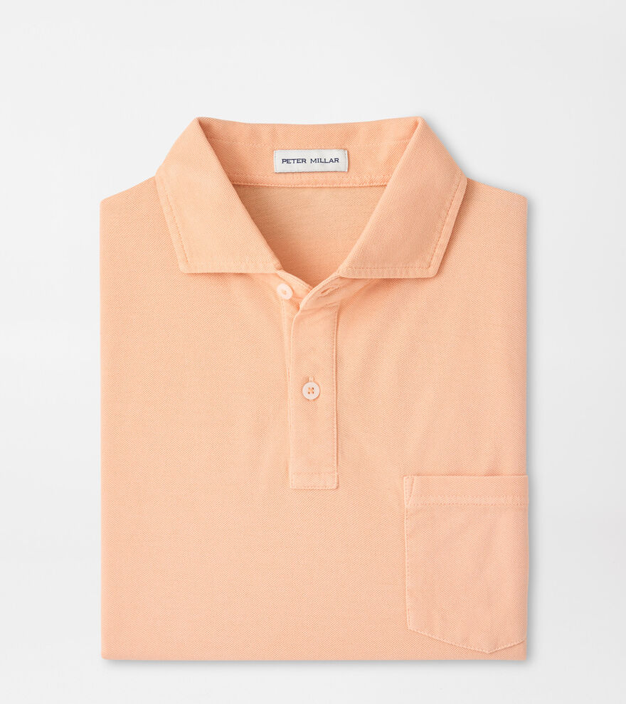 Everyday Pique Polo-Cosmic Peach