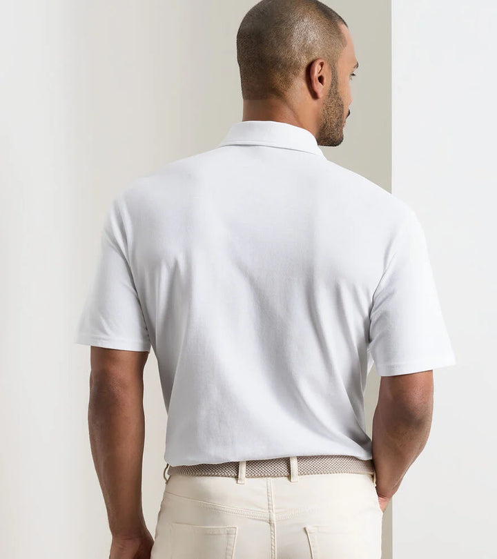 Everyday Pique Polo-White