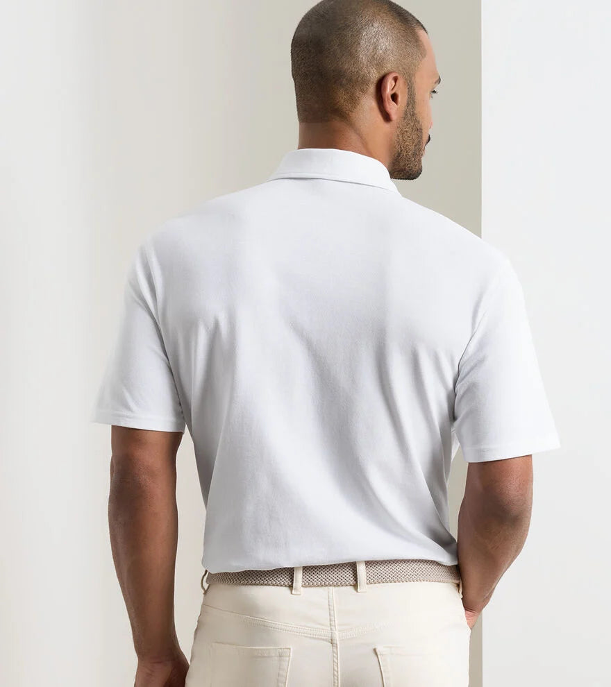 Everyday Pique Polo-White