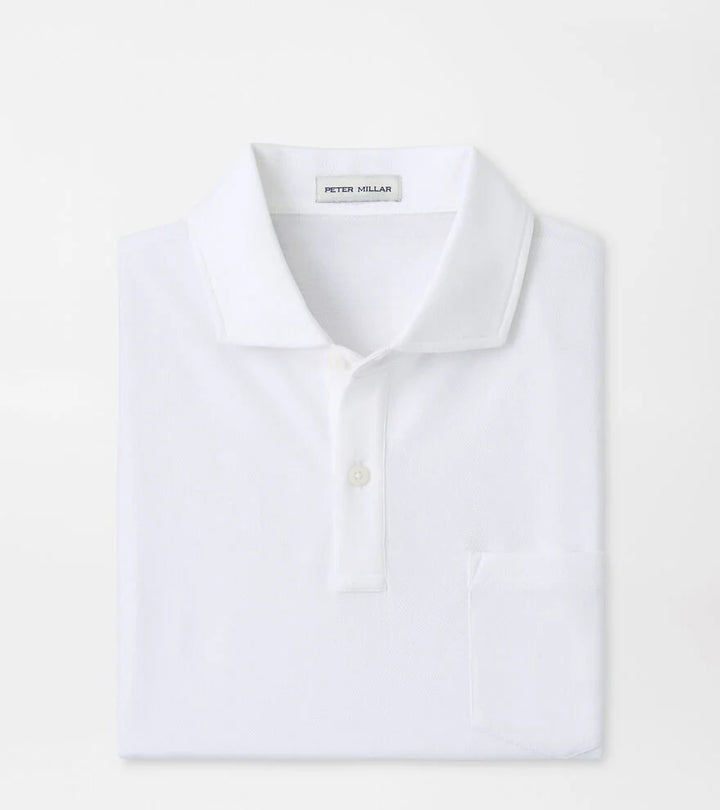 Everyday Pique Polo-White
