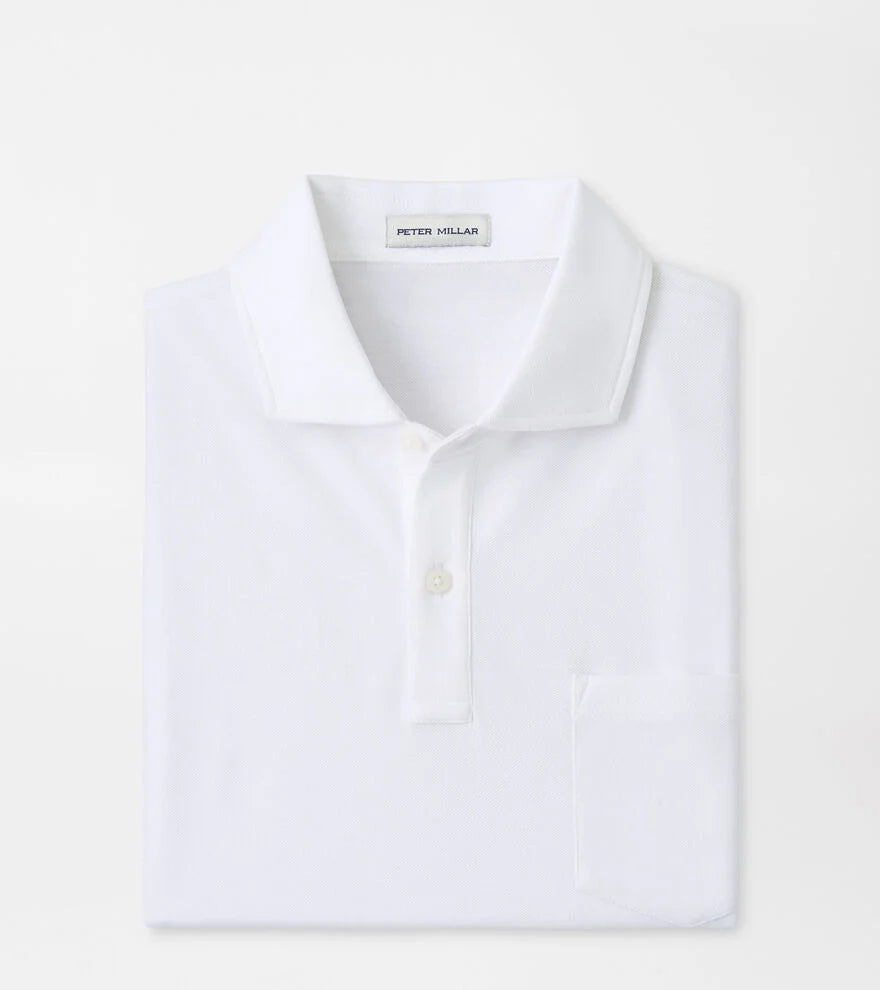 Everyday Pique Polo-White