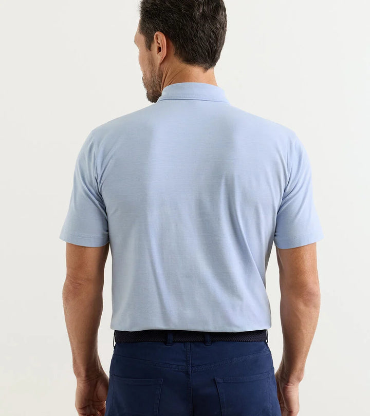 Ryles Cotton Flex Polo-MS26K51-Cloudy Blue